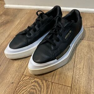 Adidas Womens Hypersleek Black Sneakers 6.5